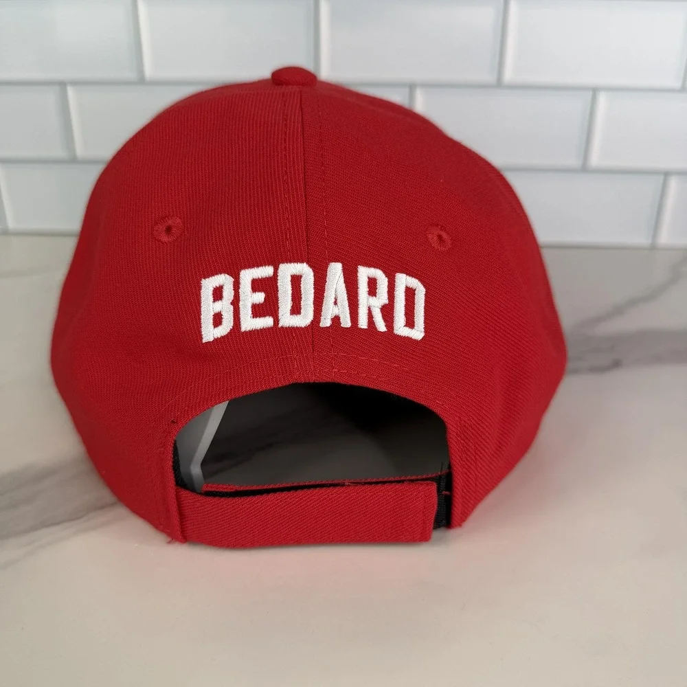 Chicago Blackhawks Hat Cap Strap Back Mens One Size NHL Hockey‎ Connor Bedard